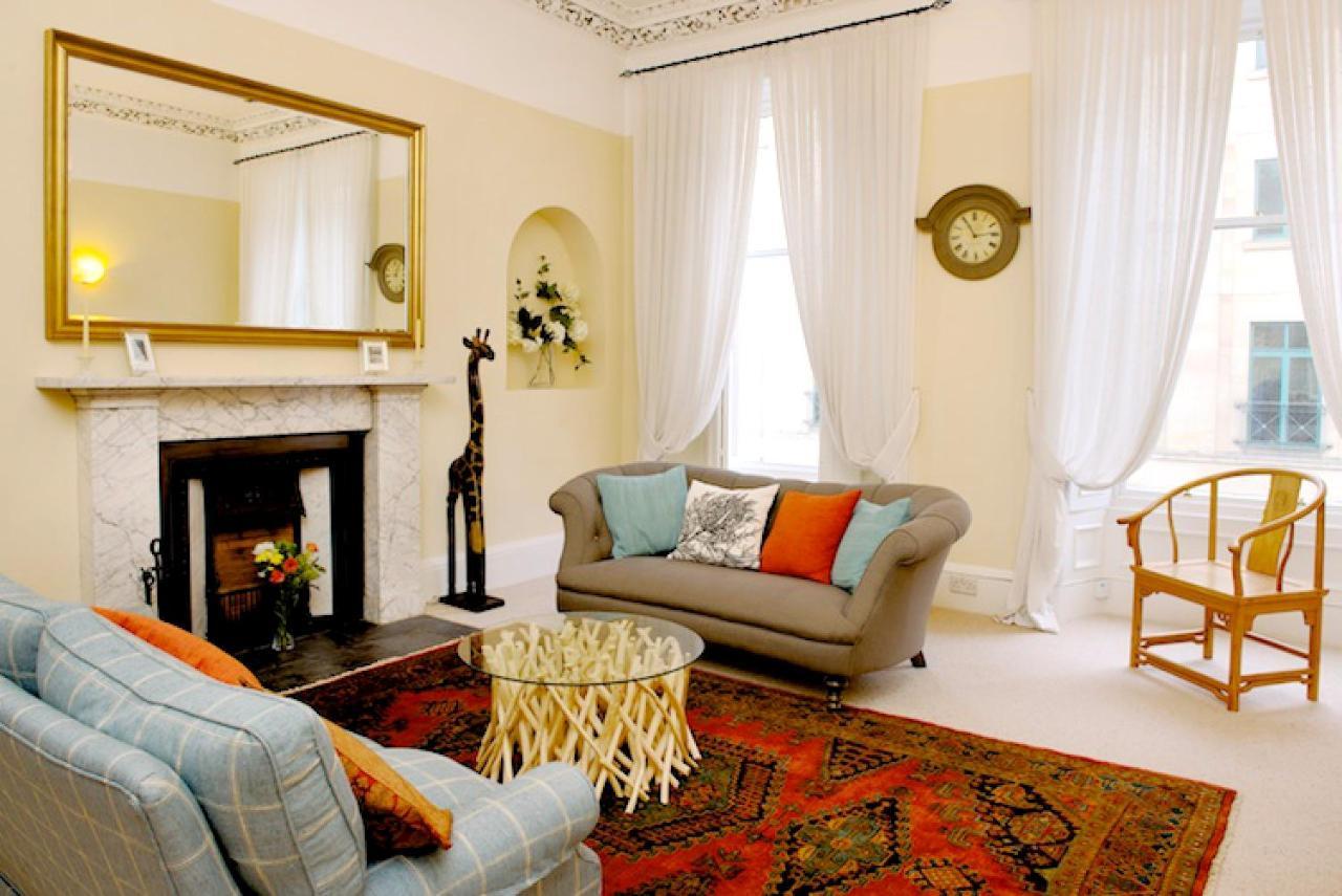 Stylish Central Edinburgh Apartment Eksteriør billede